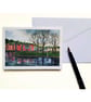 Blank Greetings Card River Dart Totnes Devon  From Original Painting  size A6