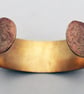 Brass raven Cuff - medium size - Image 2