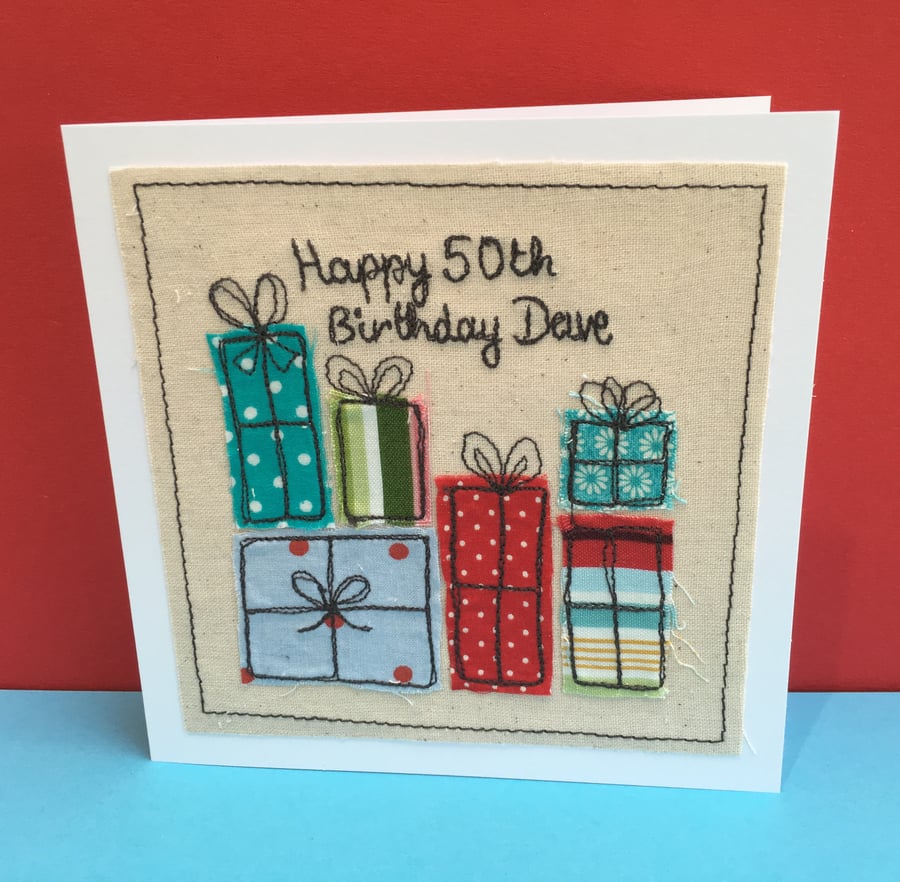 Personalised Birthday Card