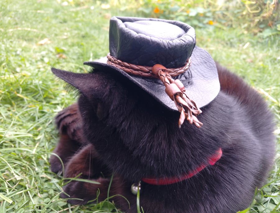 Arthur Morgan mini hat made from real leather rdr2 red dead redemption 2