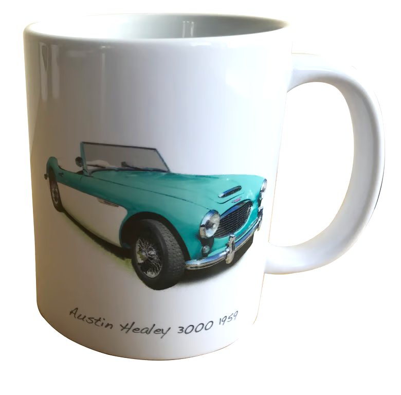 Austin Healey 3000 1959 - 11oz Ceramic Mug for the Enthusiast