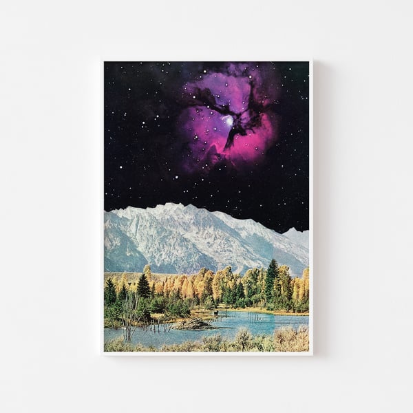 Sci-Fi Art Print - Time and Space