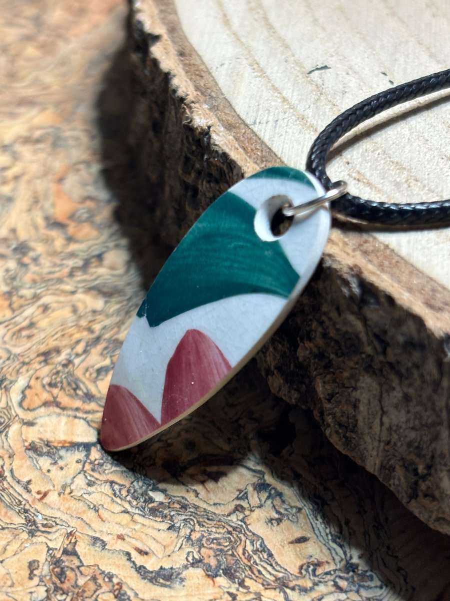 Handmade Pendant Necklace, Unique, One of a Kind, Eco Friendly Gifts. Recycle.
