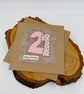 Twenty first appliqué birthday card - Image 5