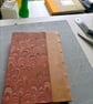 HANDMADE QUARTER BOUND MARBLED JOURNAL - Image 2