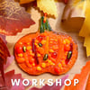 WORKSHOP Wed 11th October 2023 6.30pm - 8.30pm - Pumpkin & Mushroom Decorations