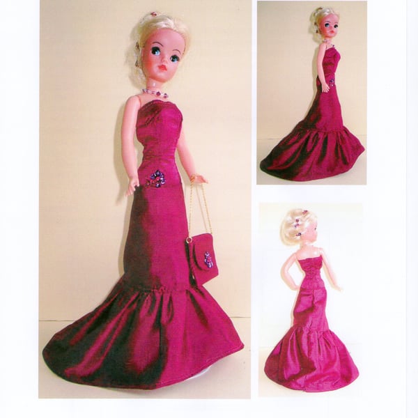 Sindy Sewing Pattern, "A Night at the Oscars"