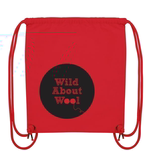 Red "On the Go" Craft Project Bag