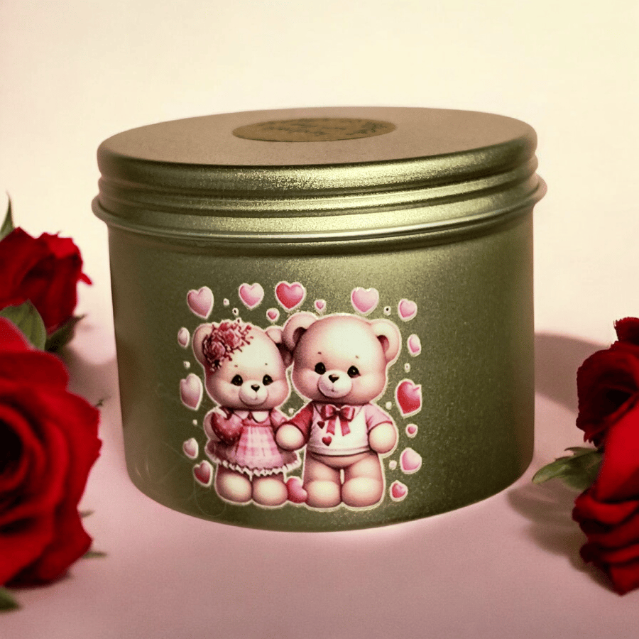 Customised handmade valentine day whipped candle gifts for her 