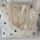 Tea, coffee inspired tote bag made to order