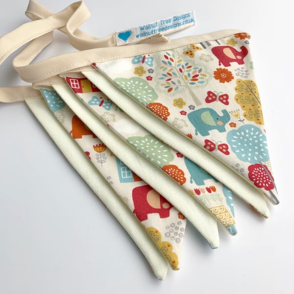 Elephant Print Bunting