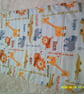 Burp Cloth, Bib and Dribble Bib Set with Safari Animals - Image 4