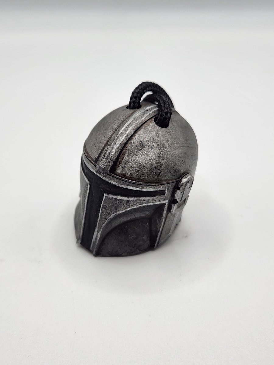 Car Accessory Mandalorian Helmet Rear view mirror charm Car Interior Decoration 