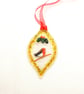 Christmas Robin Decoration; Original Christmas Gift - Image 3