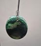 Green Onyx Oval Pendant - Image 2