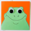 Greeting card - Cute Frog Card