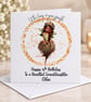 Fairy Birthday Card for Niece,Granddaughter,sister, Daughter, Friend, Auntie - Image 1