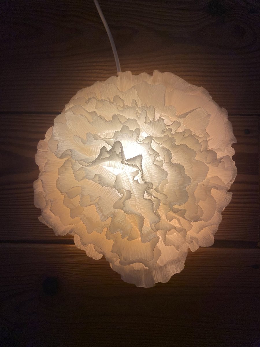 Paper table lamp - pod light