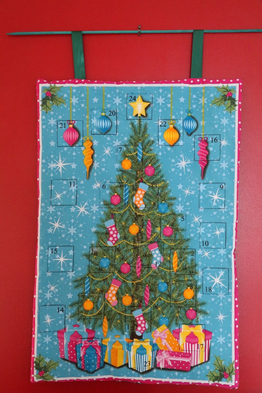 Bright Christmas Tree Advent Calendar