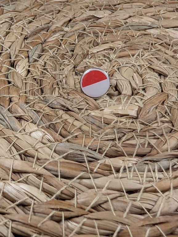 Hesse Flag Map Pin – Germany State Travel Map Push Pin for Wooden Maps, Hesse