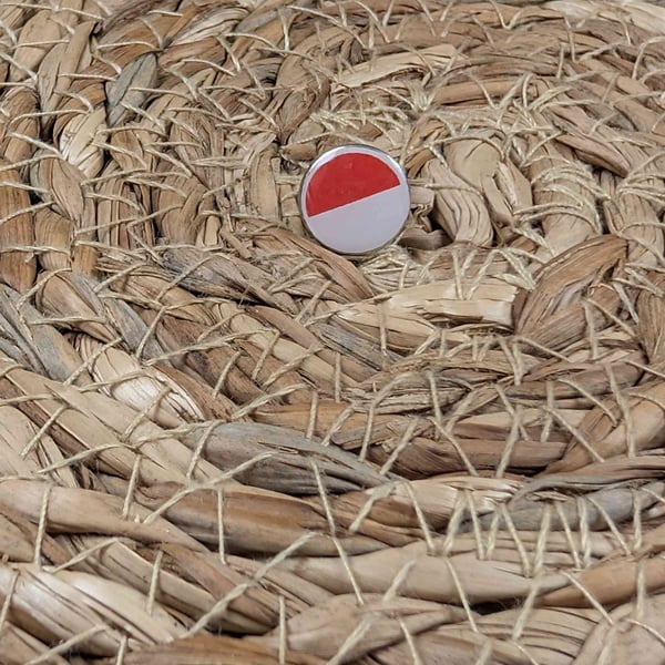 Hesse Flag Map Pin – Germany State Travel Map Push Pin for Wooden Maps, Hesse