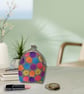 Handmade Coin Purse, Pansies, Fabric Purse - Image 4