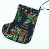 Mini stocking gift bag