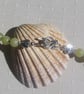 Yellow Lemon Jade Gemstone Beaded Statement Necklace "Annis" - Image 6
