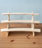 Concave Display Shelf with 3 Tier Stand for Memorabilia, Collectables, Retail - Image 2