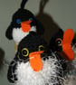 PDF Pattern for Crochet Robin-Penguin Baubel - Image 1