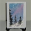 hand painted landscaper watercolour greetings card ( Ref f 883 )