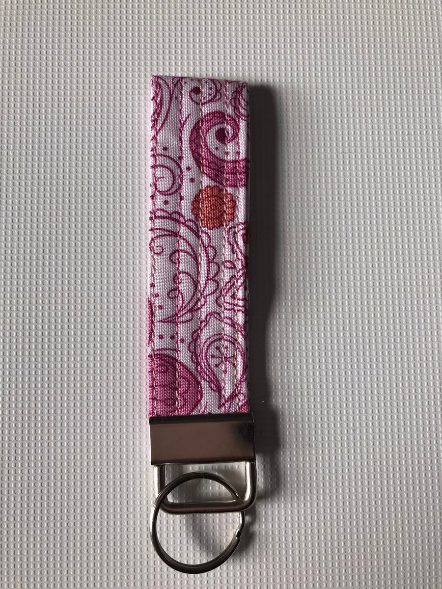 Key Fob (Pink Multi)