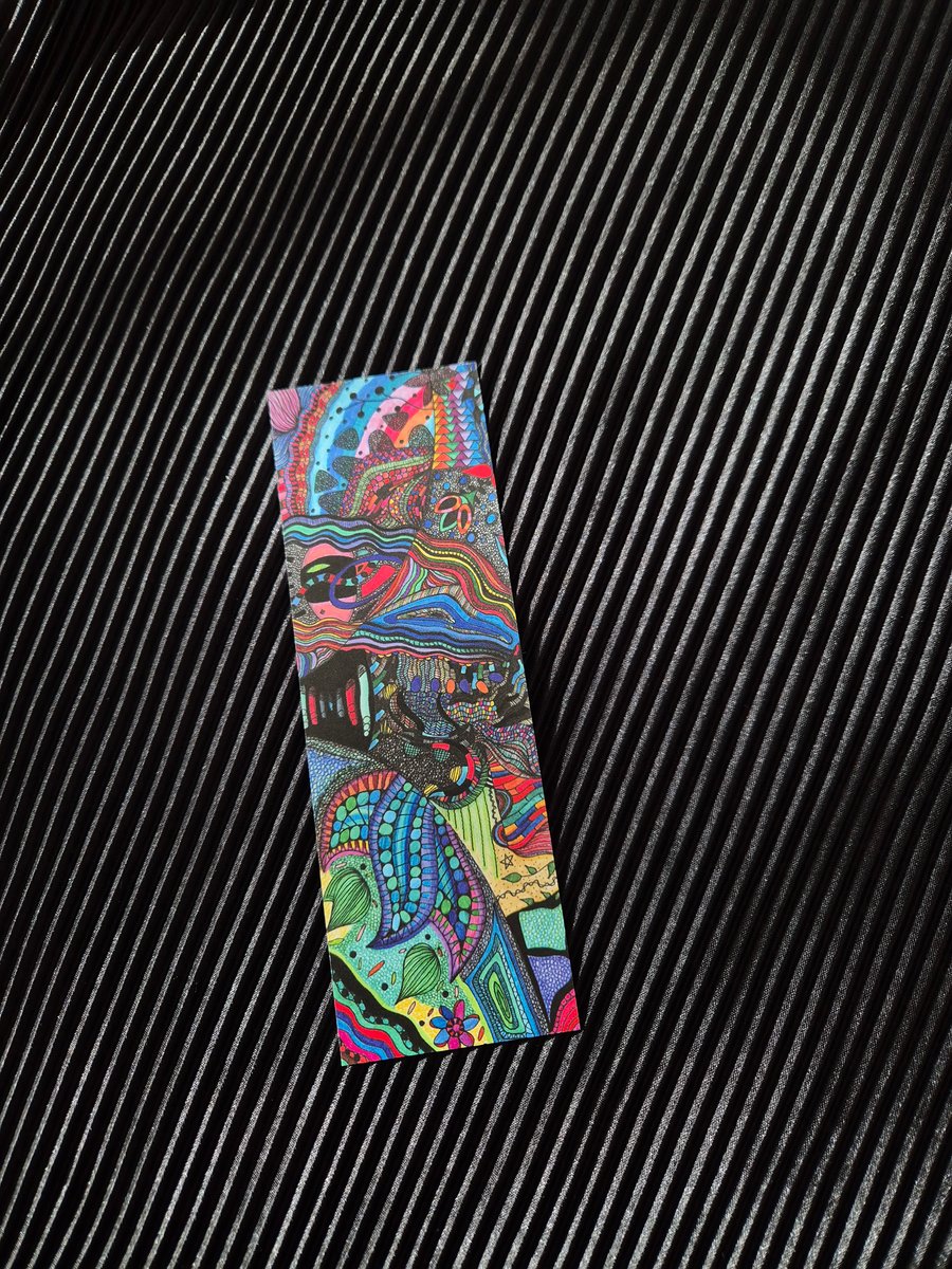 Abstract Pattern Art Bookmark 