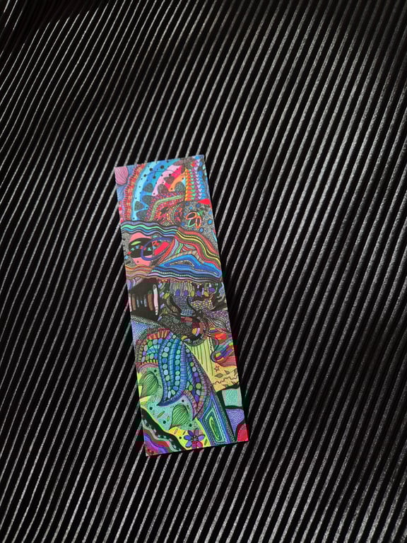 Abstract Pattern Art Bookmark 