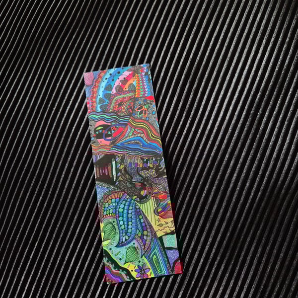 Abstract Pattern Art Bookmark 