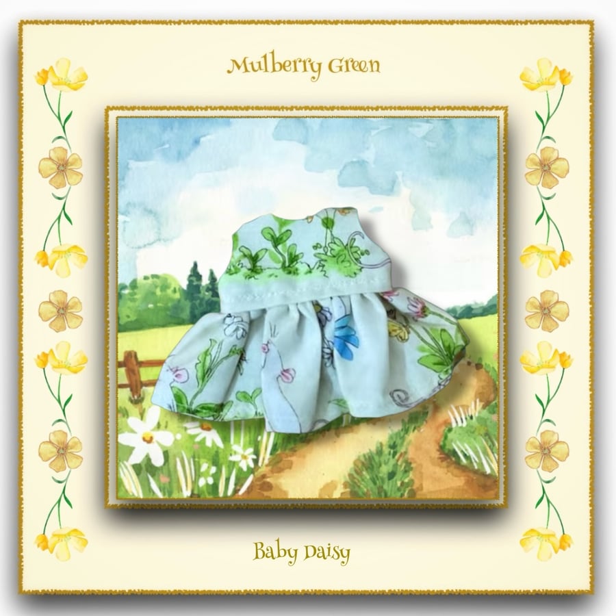 Pretty Spring Dress for Baby Daisy 