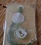 Acorn necklace on green chord - Image 8