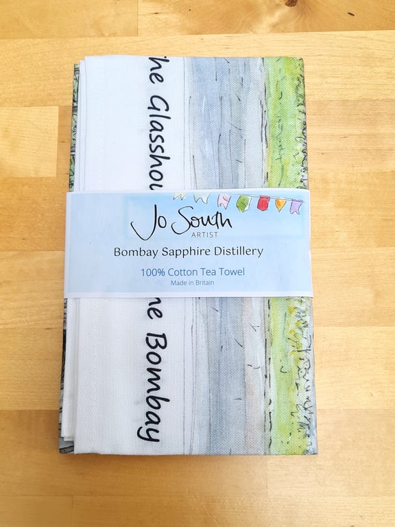 'The Gin Palace' at the Bombay Sapphire Distillery 100% Cotton Tea Towel