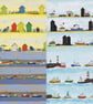 Greetings cards - pack of 4 - coastal - Image 6
