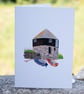 The Roundhouse, Sennen Cove, Cornwall, Greeting Card, Note Card, Thank You Card - Image 3
