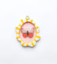 Tiny Butterfly Wall Hanging, Spring Insect Hanging - Image 3