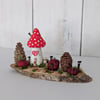 Pumpkin Patch Cottage - Handmade Wooden Autumnal Home Decor 