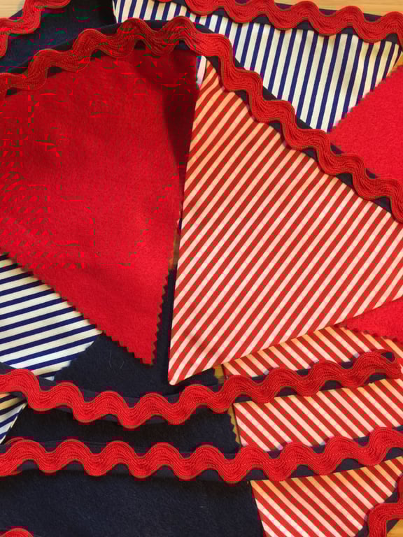 Nautical bunting - Handmade