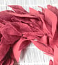 Fabric Wreath, Chestnut Brown Felt 'Leaves' Wreath, minimalist, simple. - Image 6