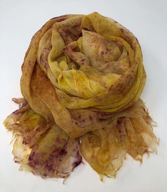 Feather weight cashmere scarf-shawl