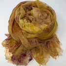 Feather weight cashmere scarf-shawl