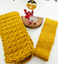 Gift Set - Chunky Gold Scarf & Ear Warmer - Image 1