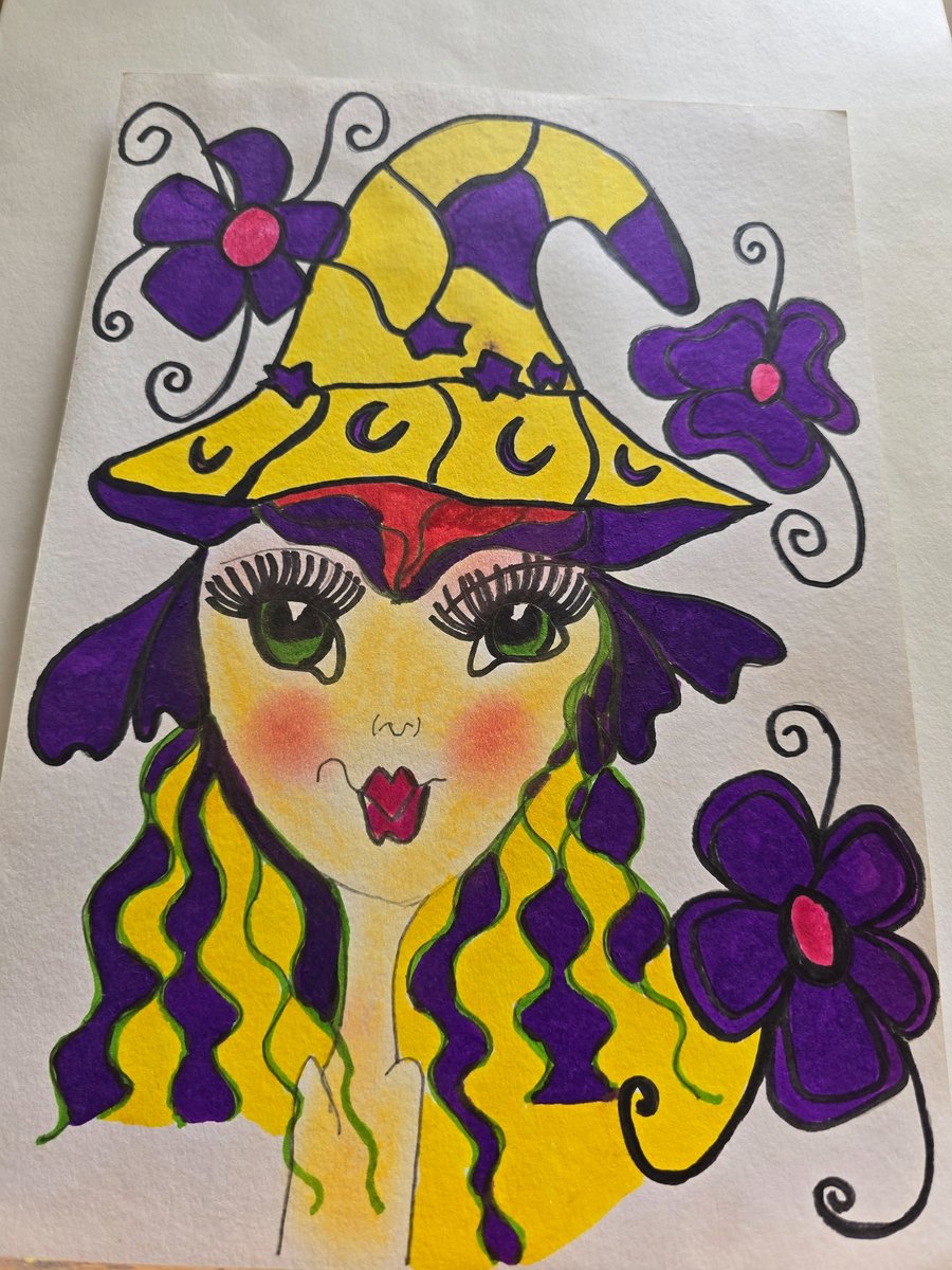 Fairy Witch Drawing 