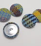 Striped Covered Buttons - Image 1