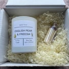 English Pear and Freesia Soy Wax Candle